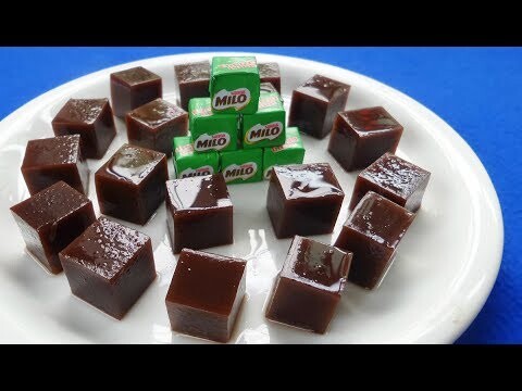 Cách làm THẠCH MILO CUBE uống trà sữa ngon tuyệt - Món Ăn Ngon