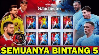 ADA EVENT DERBY MANCHESTER, SEMUA PEMAIN BINTANG 5 ! AYO KITA COBA DAN BANTAI LAWANNYA !!