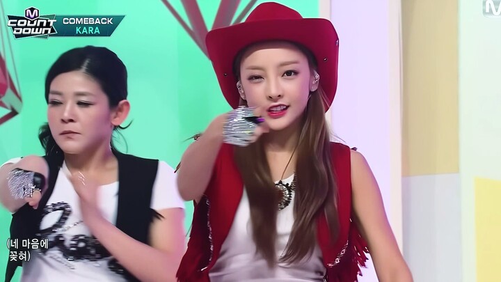 【4K LIVE】KARA – Cupid (150528 M!Countdown)