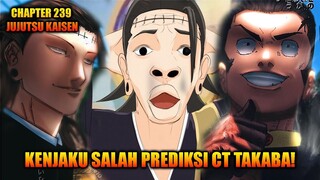 Review Chapter 239 jujutsu Kaisen - Kenjaku Salah Prediksi Teknik Terkutuk Milik Takaba Fumihiko!