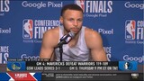 Stephen Curry PostGame Interview: "It's easier to get a gun than to get baby formula right now."