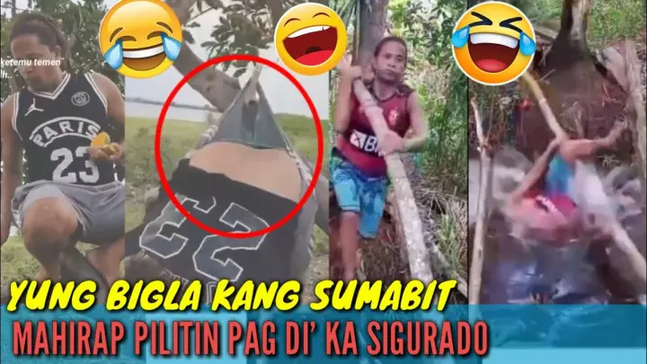 Yung bigla Kang sumabit sa sanga'😂😁| pinoy memes, pinoy kalokohan funny videos compilation