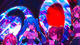 【字幕 中文 4k】「V」/ Kakuriyo feat. هاكو ني ميك + كاغامي نين رين + شيجون تيتو + غومي + فلور