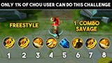 HOW TO USE CHOU EFFECTIVELY?