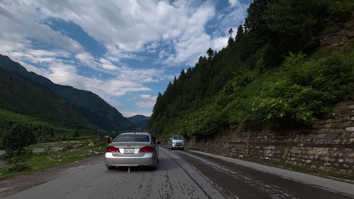 pakistan naran valley road view