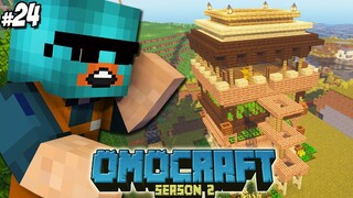 OMOCRAFT S2 (EP.24) - GUMAWA Ako ng MODERN FOOD FARM🌾 | Minecraft Tagalog