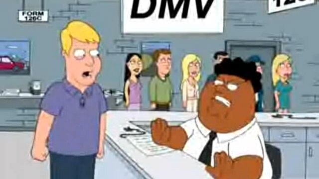 Family guy DMV