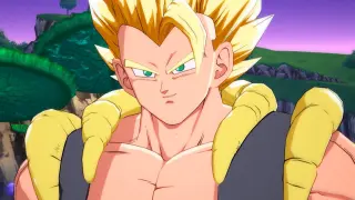 Special dialogue lines between Gogeta and some characters "Dragon Ball FighterZ"