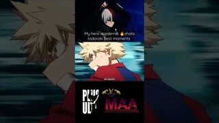 My hero academia movie 1 shoto todoroki best moments #shorts #shortsfeed #anime #myheroacademia