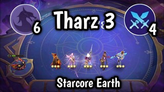 Tharz 3 Wyrmslayer + Swordsman Crazy Burst Damage‼️Starcore Earth | Combo Mager Magic Chess Bangbang