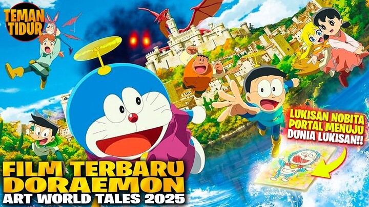 FILM  DORAEMON TERBARU 2025 ‼️SERU BANGET‼️LUKISAN JELEK NOBITA MENYELAMATKAN DU