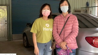 Dâu Việt cùng má chồng Đài Loan đi chợ mua và ăn bánh dân gian 1