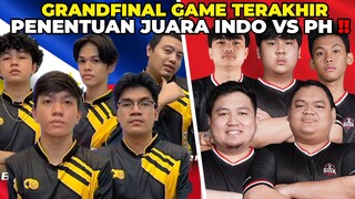 GRANDFINAL INDO VS PH GAME 6 ‼️ GAME PENENTUAN TOURNAMENT SEBELUM M4 - GEEKFAM VS GAMELAB