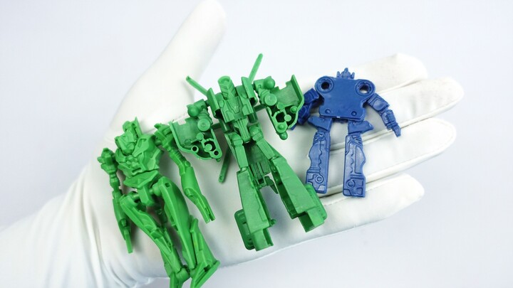 [Childhood Memories] The assembled Transformers bought at the canteen in childhood
