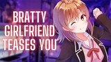 Bratty Girlfriend Teases You {ASMR Roleplay}