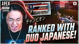 PUSH RANKED SAMA ORANG JEPANG! - APEX LEGENDS MOBILE