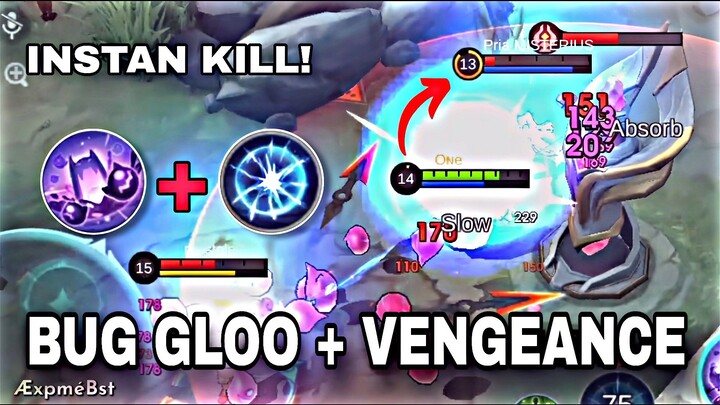 BUG DAMAGE BRUTAL, GLOO + VENGEANCE.. DIJAMIN INSTAN KILL‼️