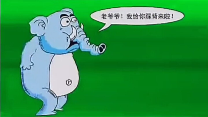 Ông lão đối đầu voi, nhưng “AIZO” đã xuất hiện đúng lúc
