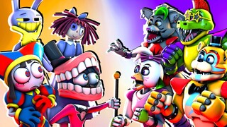 FNAF Security Breach vs The Amazing Digital Circus animation