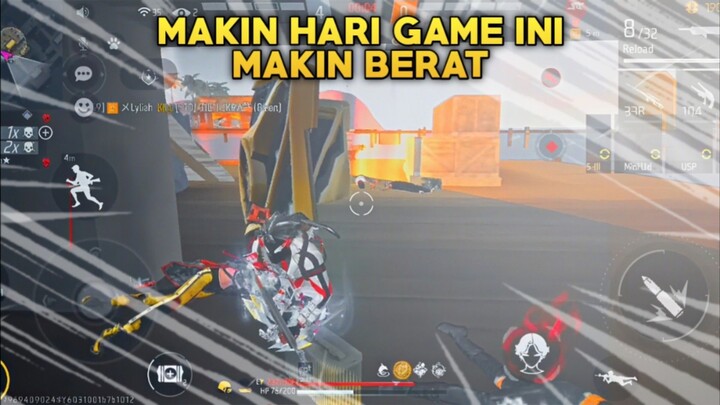 Makin Hari Makin Ngeframe Ku Tengok2 Nih Game - Free Fire Gameplay