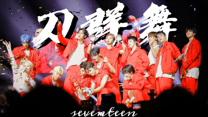 【SEVENTEEN】来欣赏一下南韩衡水次国的刀群舞吧
