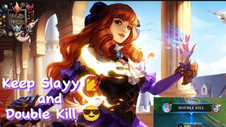 U-Lin Game || Keep Slay 💅 and Double Kill 😎 || Mobile Legends Bang Bang