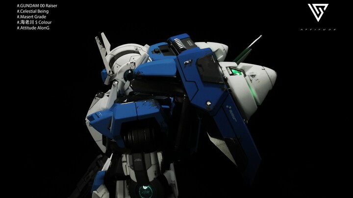 #.高达00R - 涂装+细节改造 - GUNDAM 00 Raiser  MG