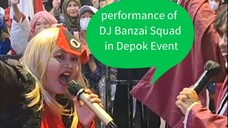 DJ Banzai Squad Guest Star on Cosplay Event in Depok