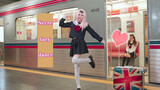 [Nhảy]Nhảy <Chika Dance> cực hay ở trạm tàu điện ngầm