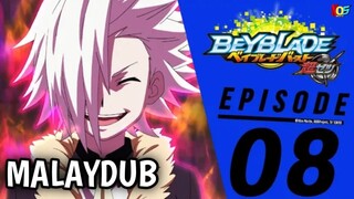 [S3.E08] Beyblade Burst : Turbo | Malay Dub