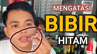 mengatasi bibir hitam, karena merokok dalam sehari hari