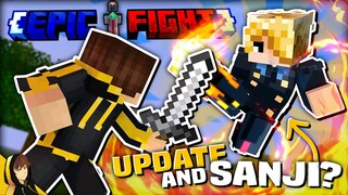 BEST COMBAT MOD for MINECRAFT just got UPDATED, now with SANJI!?!