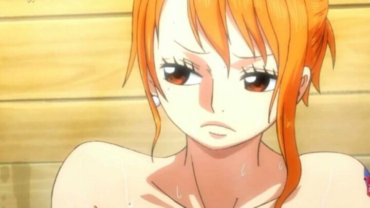 SCENE NAMI MANDI SAMA GADIS WANO