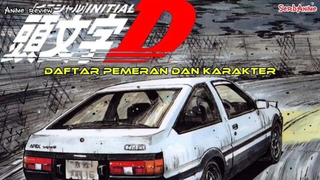Daftar pemeran dan karakter anime Initial D