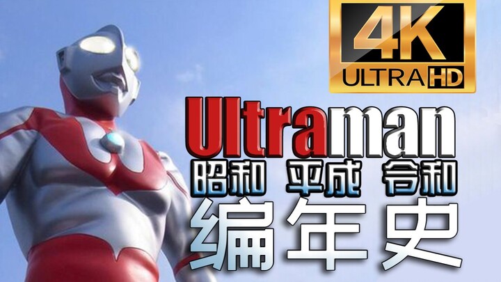 【ULTRAMAN编年史】昭和平成令和 1966—2021