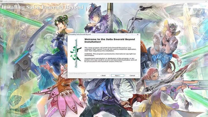 SaGa Emerald Beyond herunterladen für PC [ DEUTCH ]