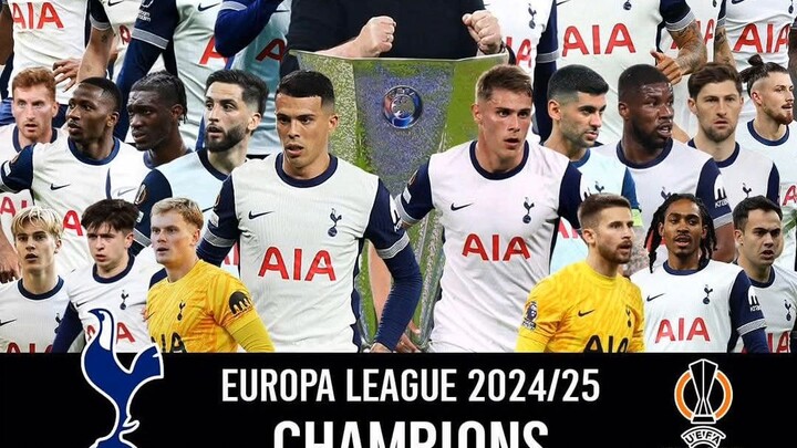 สเปอร์ส ฉลองแชมป์ยูโรป้า ลีก ฤดูกาล 2024-2025 หลังเฉือนชนะ แมนฯ ยูไนเต็ด 1-0