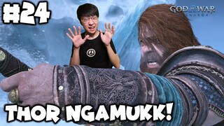 Thor Mengamuk didepan Odin - God of War Ragnarok Subtitle Indonesia - Part 24