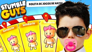 GIRO DA SORTE no STUMBLE GUYS CONSEGUI SKIN DO BEBÊ - Piero Start Games - Piero Start Games