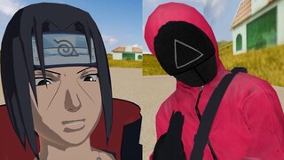 Itachi plays squid game