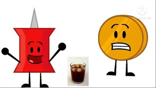 BFDI Pin Talk Cola Coca Stomach Growling Coiny Talk!