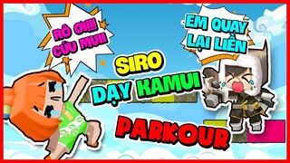 SƯ PHỤ SIRO DẠY NOOB KAMUI PARKOUR THÀNH THẦN TRONG MINI WORLD | THỬ THÁCH 1 NGÀY NOOB VÀ PRO