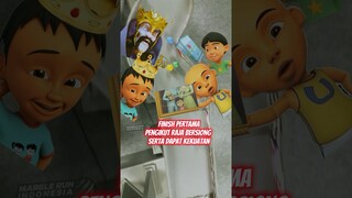 Upin, Ipin, Fizi Mau Jadi Pengikut Raja Bersiong!! Menang Dapat Kekuatan Raja Bersiong!! #Shorts