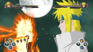 MINATO YELLOW FLASH X NARUTO OVERPOWER! | Naruto Storm Revolution MOD