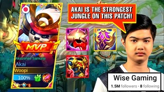 BLCK WISE BUILD ON JUNGLE AKAI IS BROKEN!? | WORLD CHAMPIONS CALIBER!