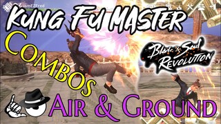 Blade & Soul Revolution - Kung Fu Master Air & Ground Combos TUTORIAL Skill Build