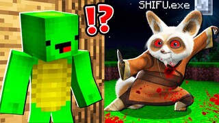 Why Creepy Master Shifu CAME and ATTACK MIKEY and JJ at 3:00am ? - in Minecraft Maizen