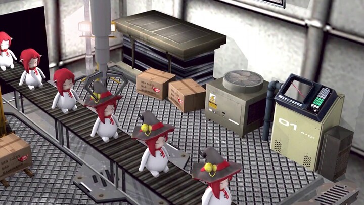 3D【DNF】สายการผลิตฝาปิดท่อระบาย