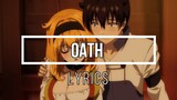 Harem in the Labyrinth of Another World Opening "Oath" Lyrics