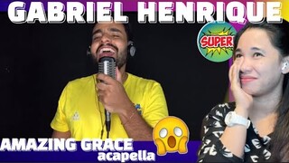 THIS IS EXCEPTIONAL!!! GABRIEL HENRIQUE AMAZING GRACE ACAPELLA